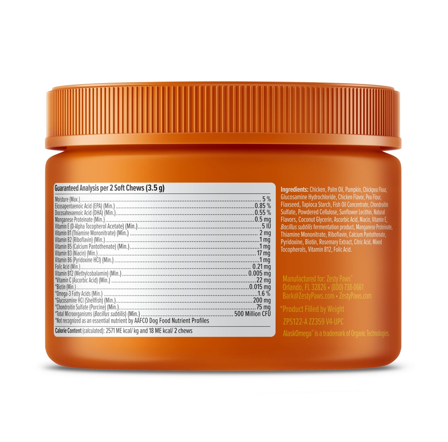 PawZest Omega Multivitamin Chews - Senior & Puppy