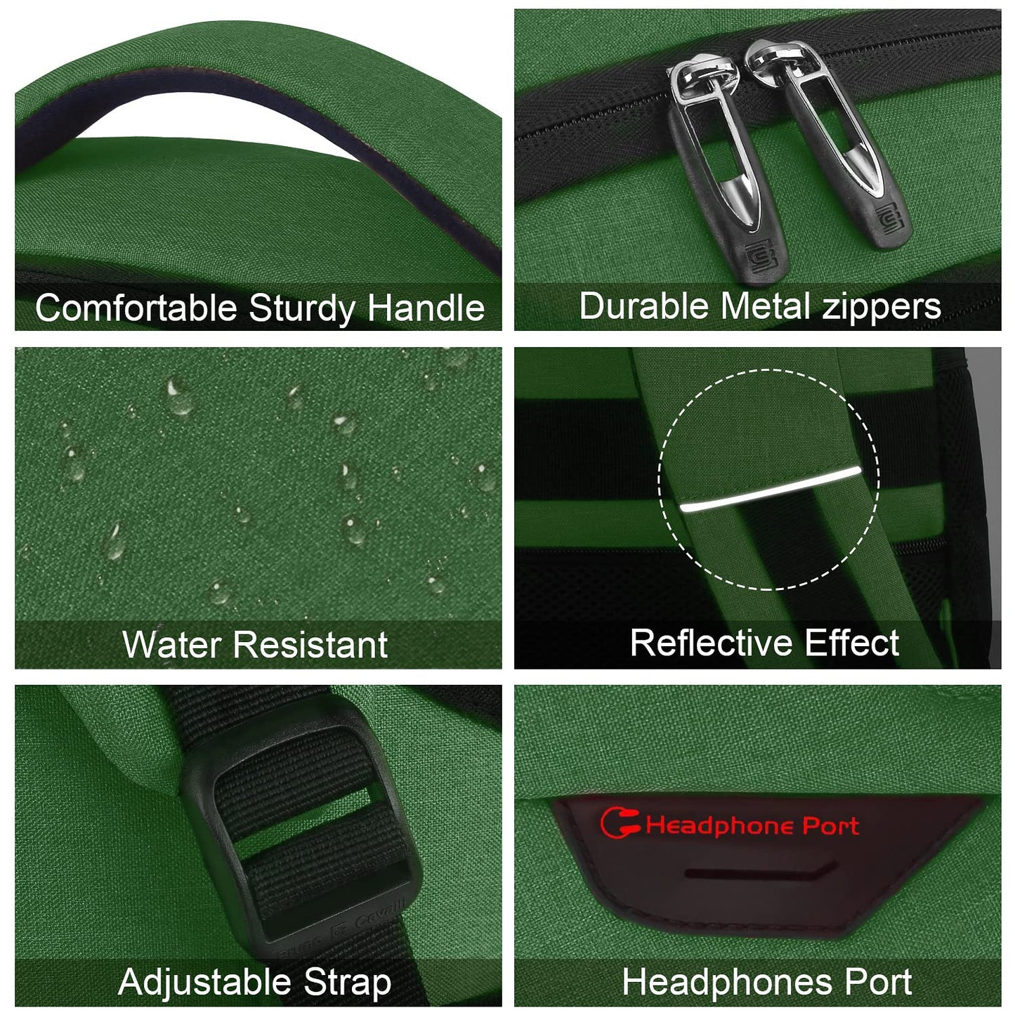 SecureSlim Laptop Backpack with USB & Water Resistance