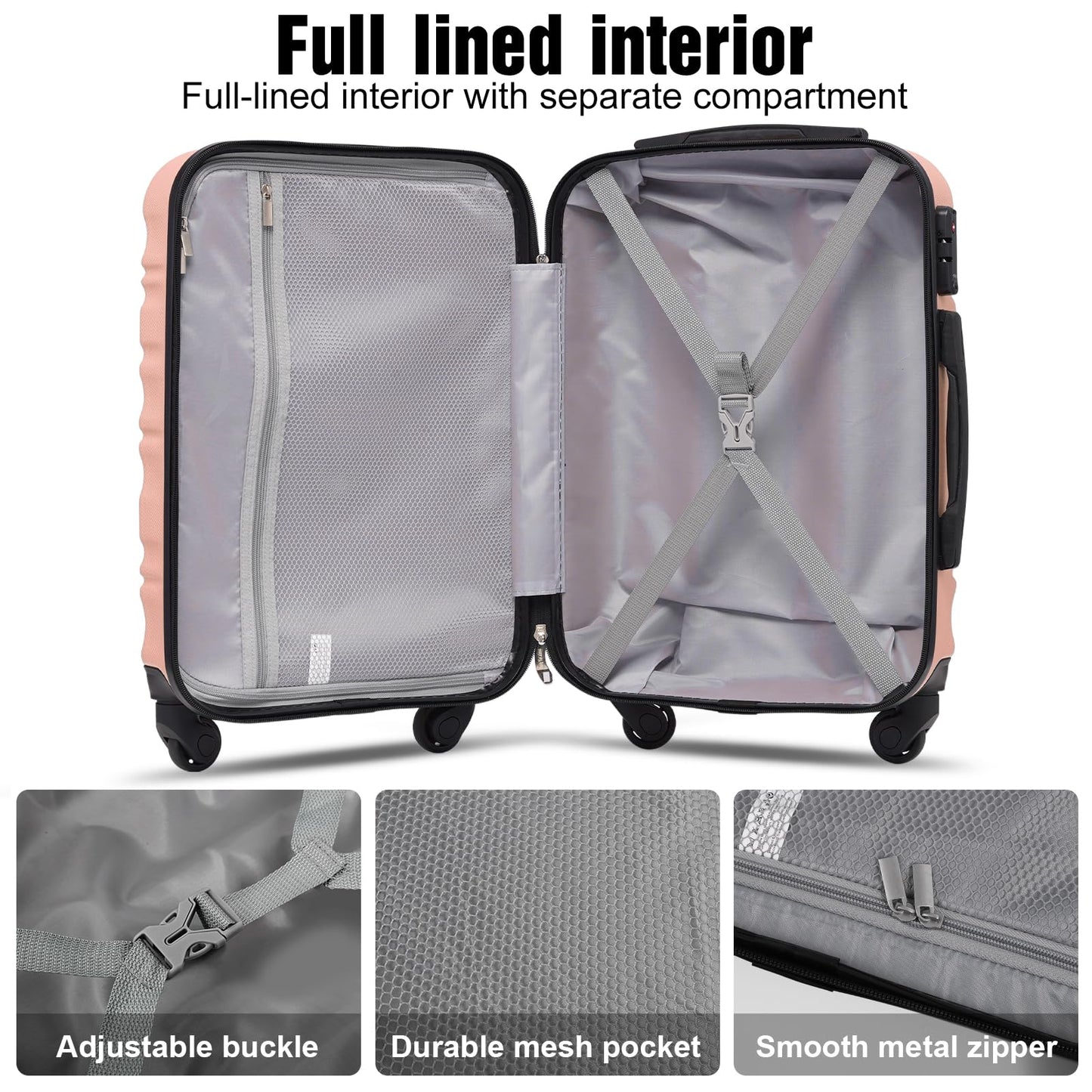 VoyagePro 6-Piece Hardshell Luggage Set