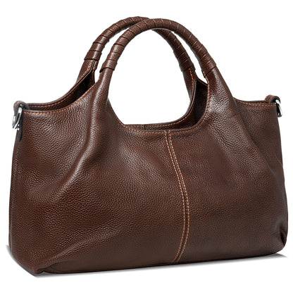 Iswee Luxe Leather Women's Medium Shoulder Tote