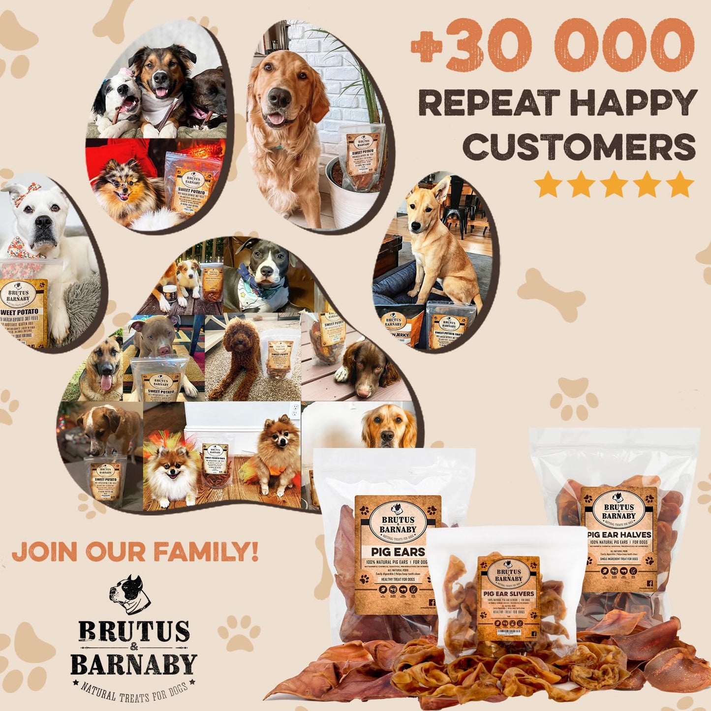 PawSavor Pig Ears: Natural, Tasty Chews for Dogs