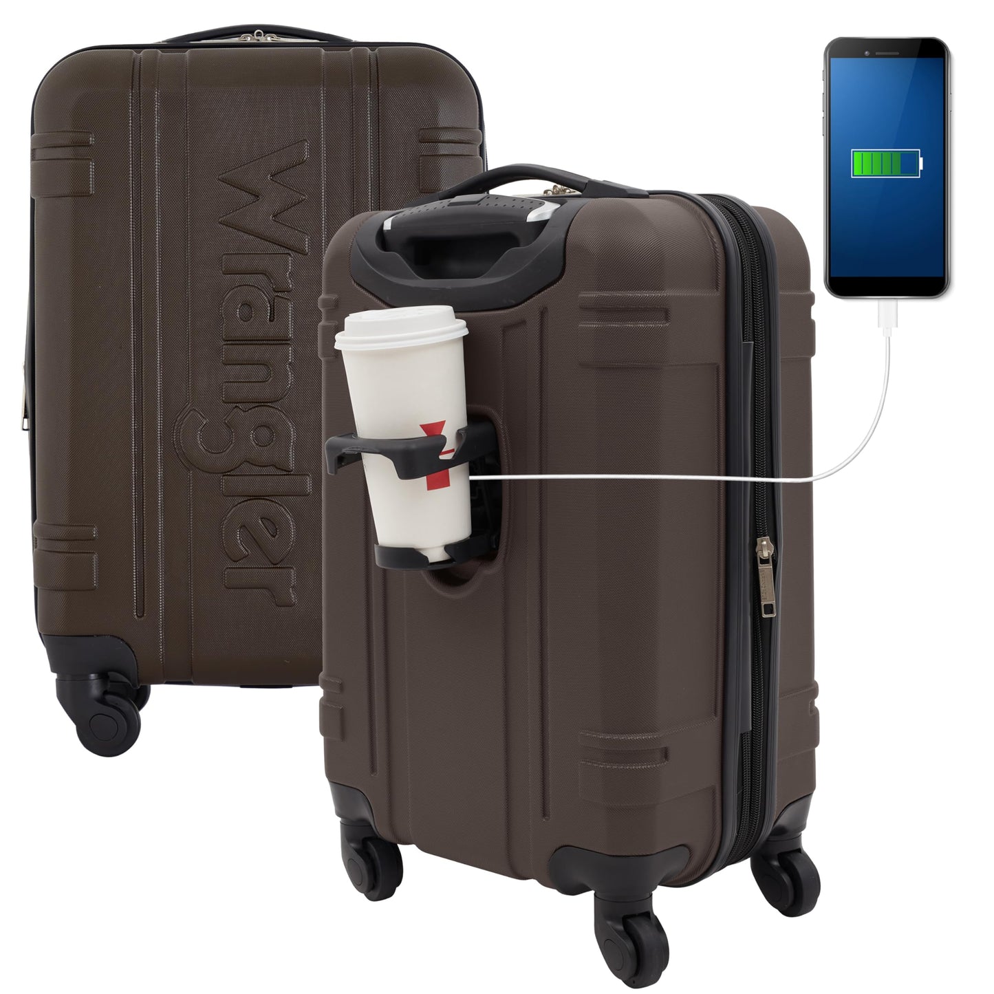 Wrangler Astro Hydro 20 Hardside Carry-On Luggage