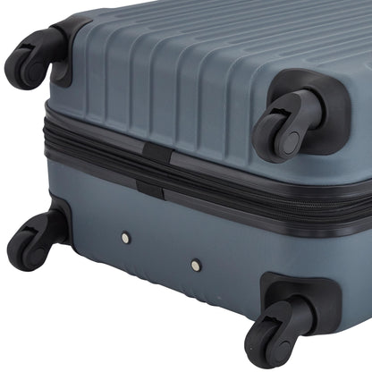 Rose Gold Hardside Luggage Set - 4-Piece Travel Kit