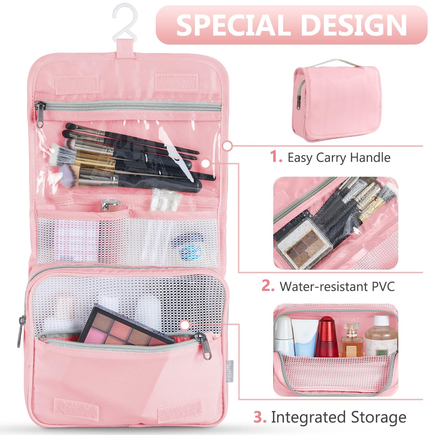 OlarHike Travel Cube Set - Cream Organizer & Gifts