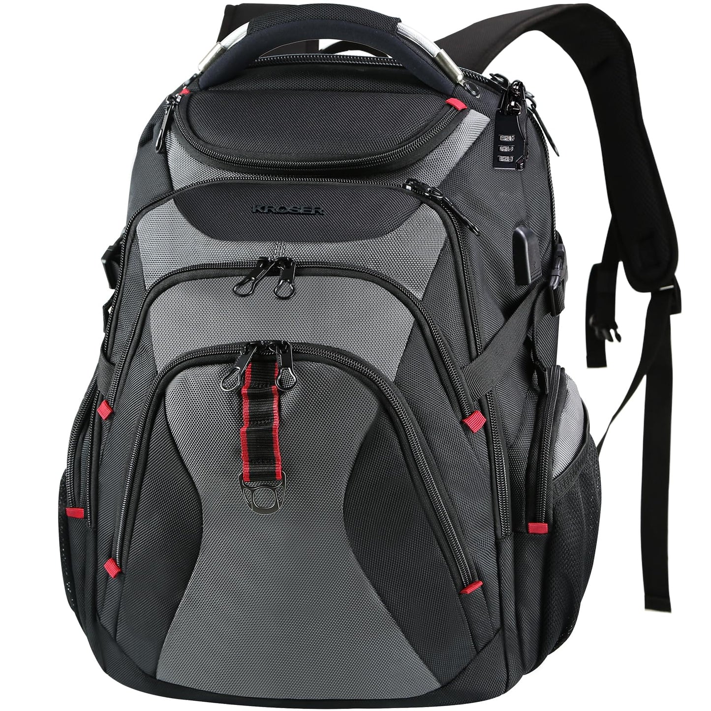 KROSER XL Shield Backpack - RFID & Water-Repellent