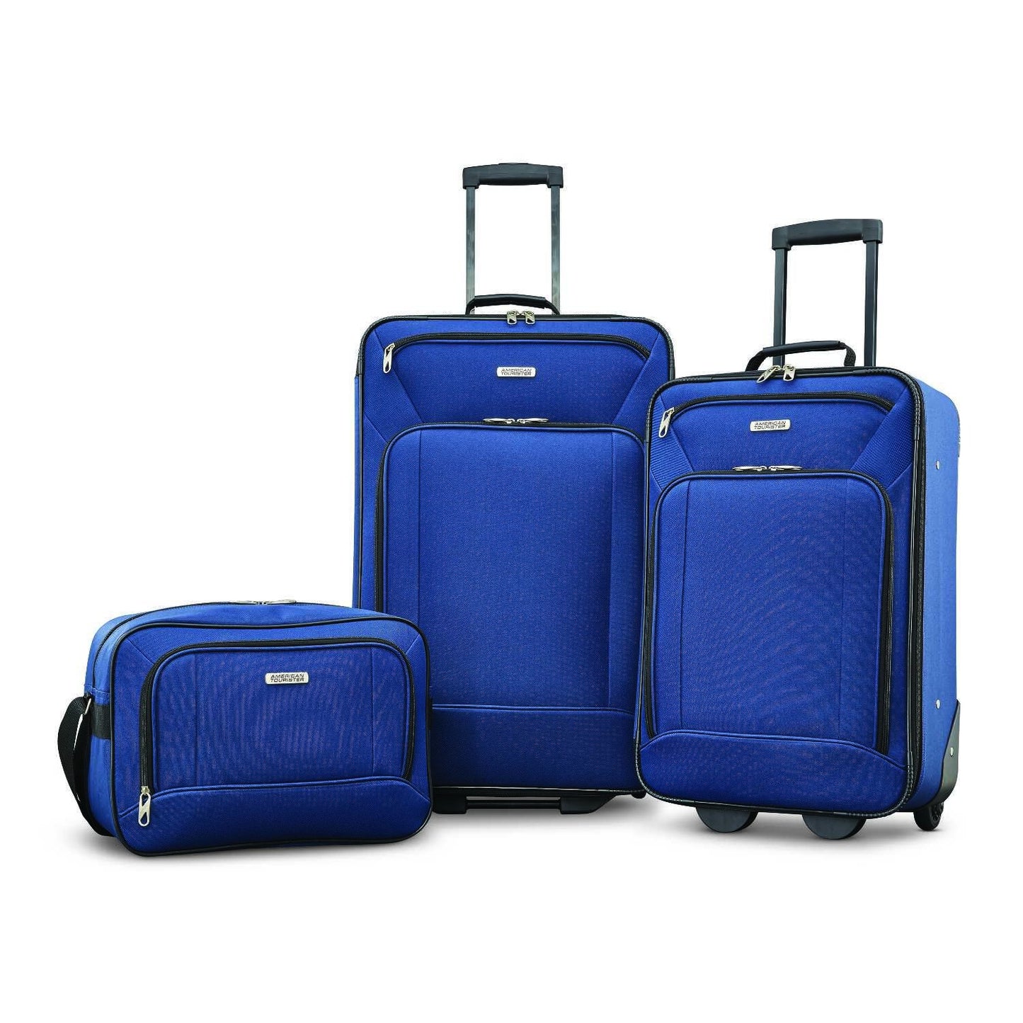 Fieldbrook XLT Black 4-Piece Luggage Set