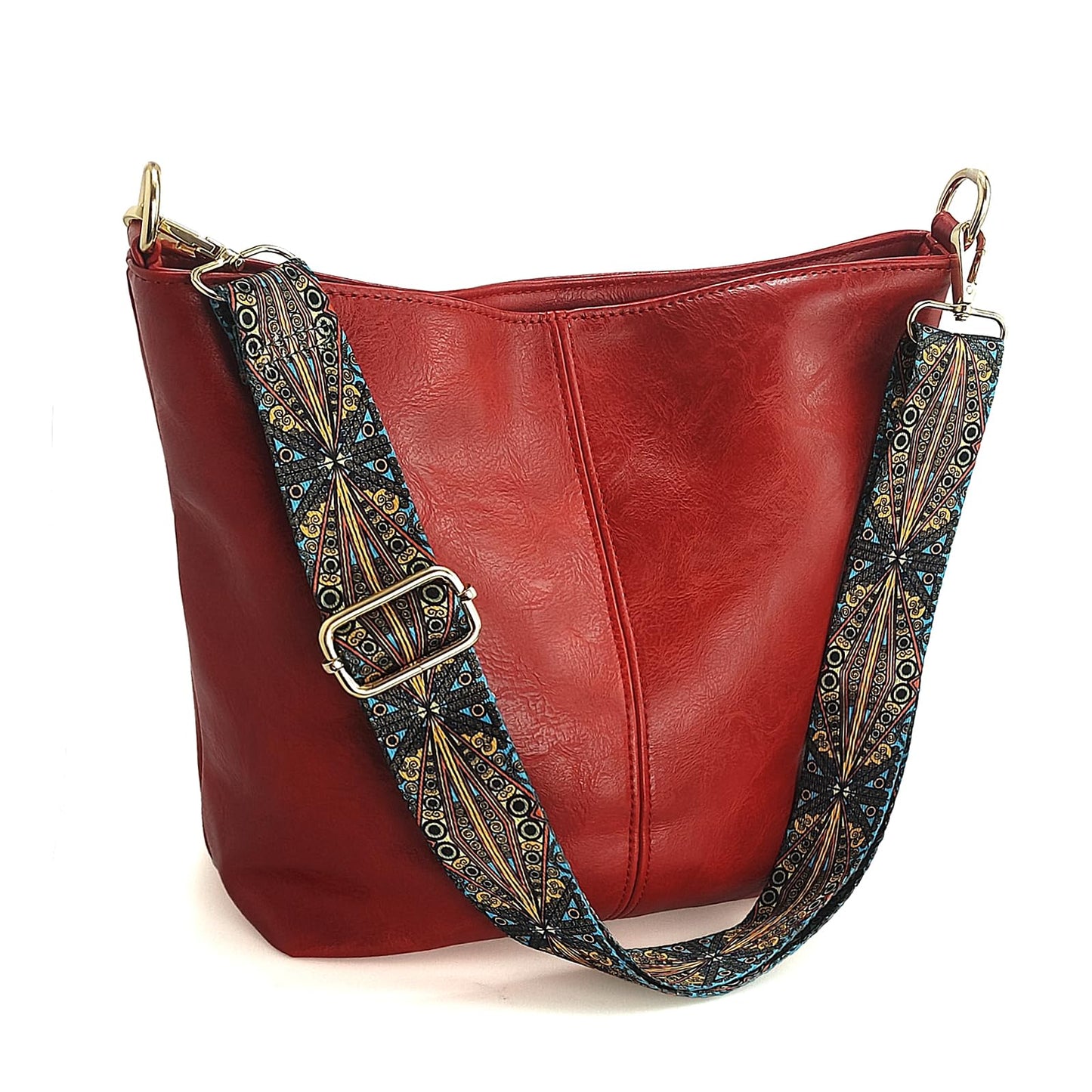 ChicHobo Vegan Leather Crossbody Bag with Strap
