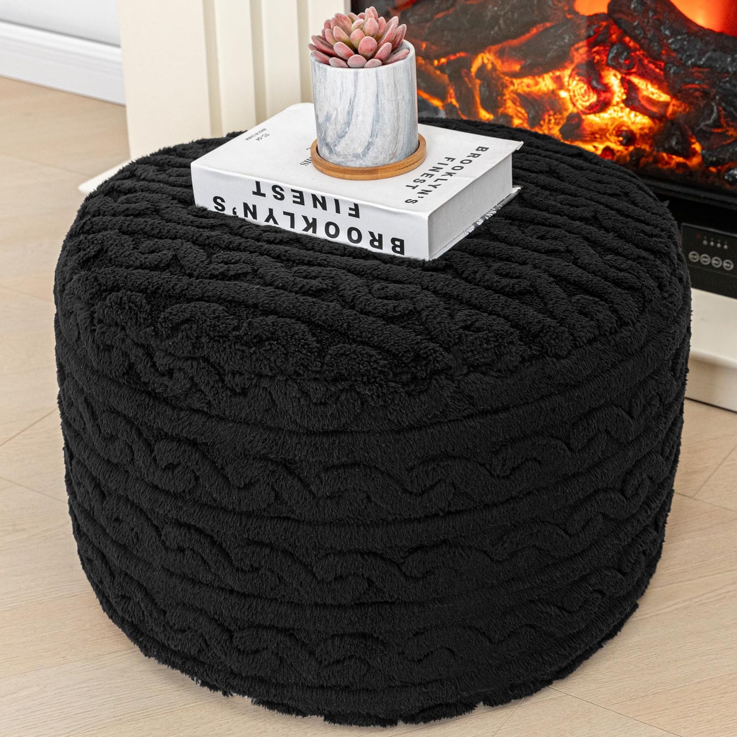 VersaPouf: Unstuffed Ottoman & Foot Rest Cover