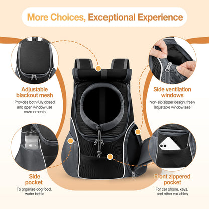 PawVentura: Adjustable Pet Carrier Backpack