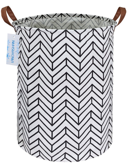 Collapsible Canvas Hamper by LANGYASHAN