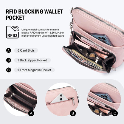 Tassel Charm Crossbody Bag for Women