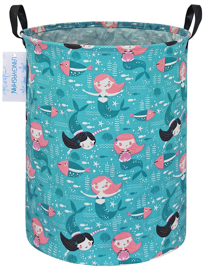 Collapsible Canvas Hamper by LANGYASHAN