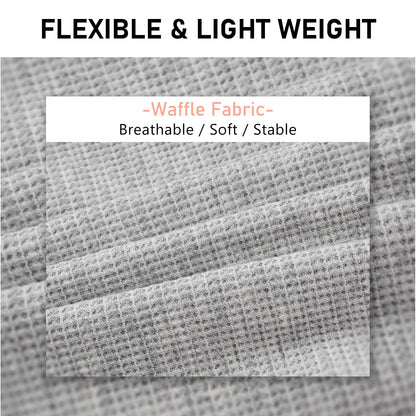 PlaidPup Waffle Vest: Soft, Stretchy, & Cute!