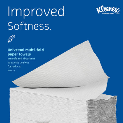 Kleenex Pro MultiFold Towels - Absorbency, 1200 Sheets