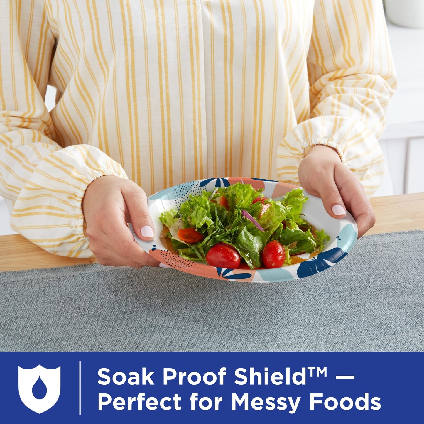 Durable Dixie 8.5 Plates: Strong, Safe & Soak-Proof