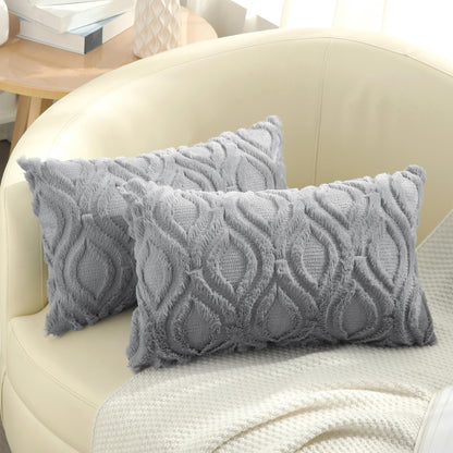 Farmhouse Faux Wool Pillow Covers
