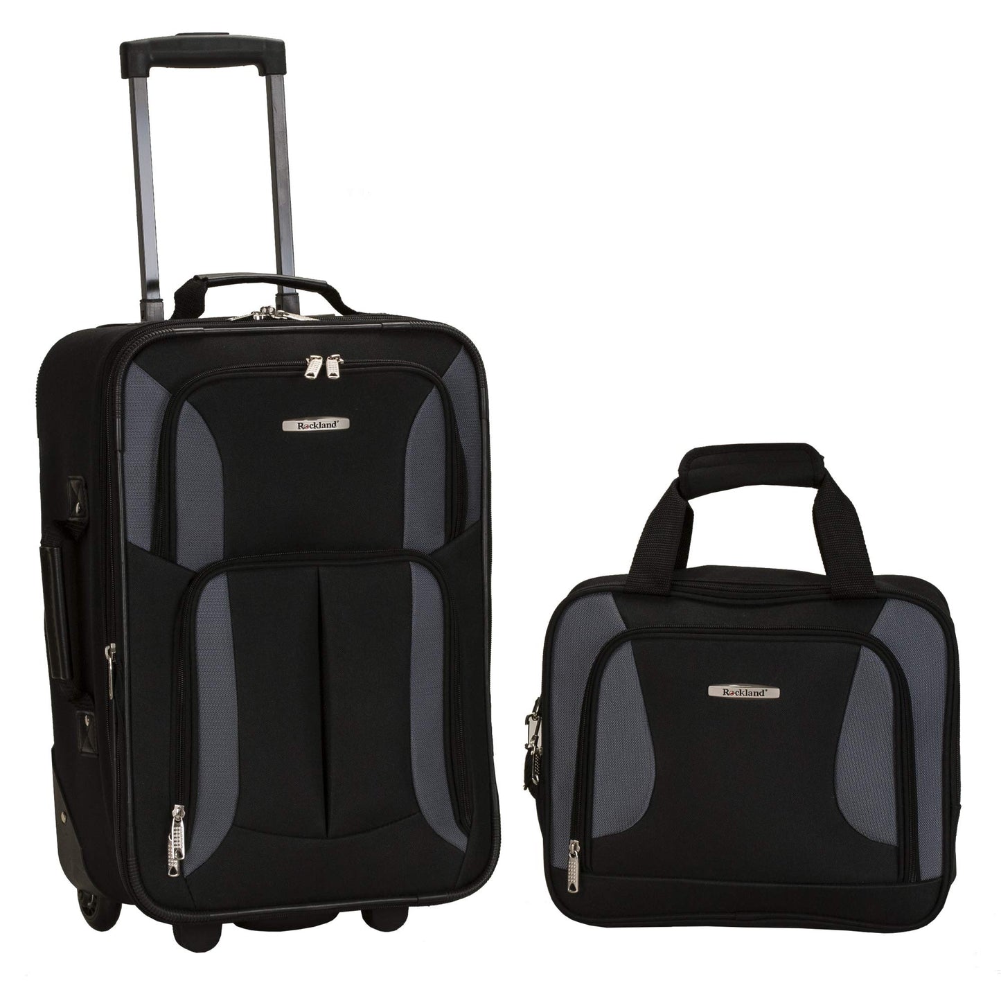 Rockland Expandable Dot Luggage Set - 2 Piece