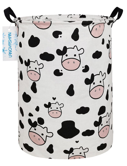 Collapsible Canvas Hamper by LANGYASHAN