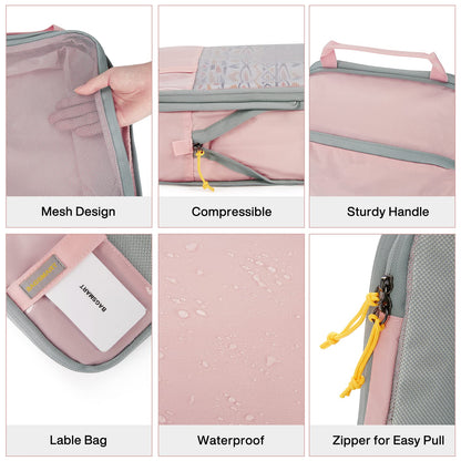 PackPro 6 Set Compression Cubes for Travel