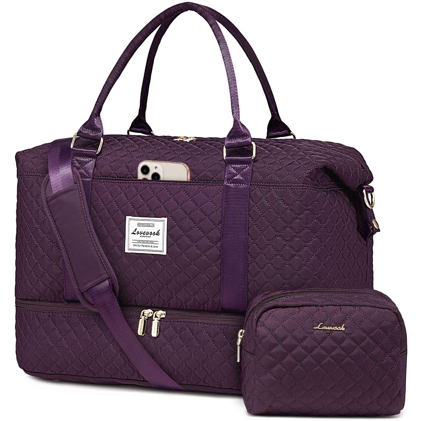 LOVEVOOK All-in-One Duffle: Travel & Gym Ready