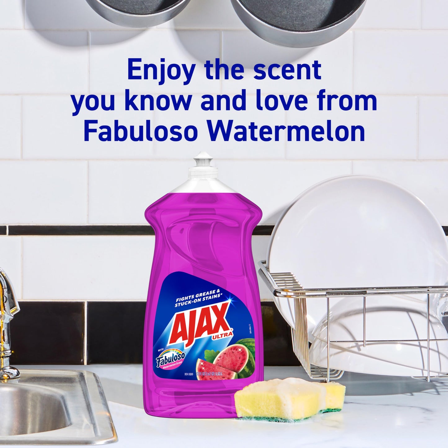 Ajax Triple Orange Dish Soap - 90 fl oz