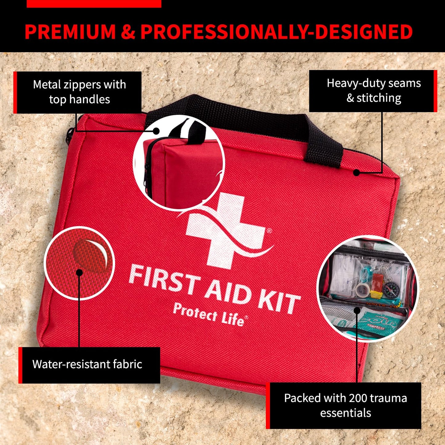 Protect Life Ultimate Survival First Aid Kit