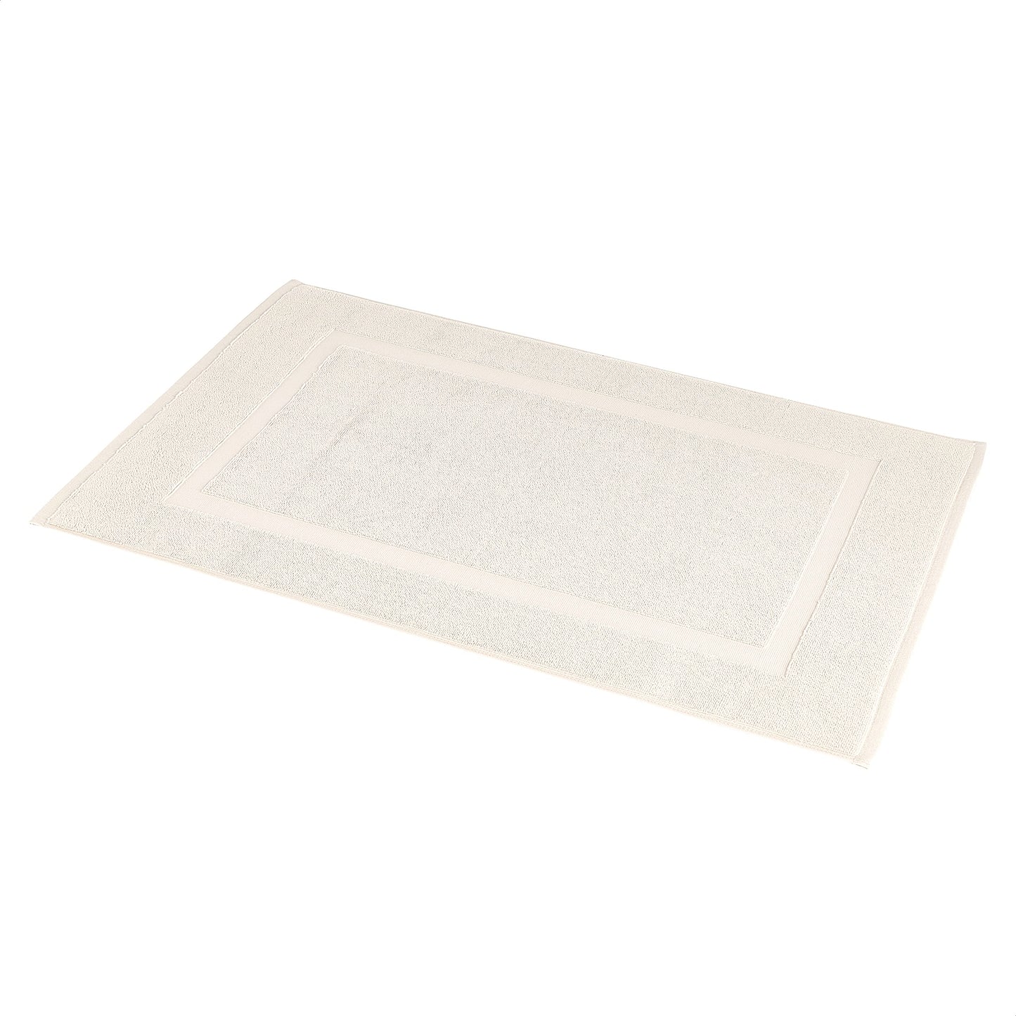 Soft Silver Banded Bath Rug Mat - Handbags Specialist Headquarter