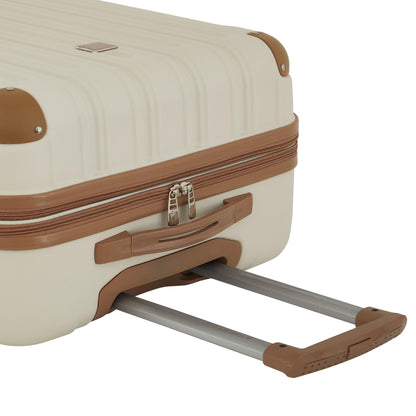 Rose Gold Hardside Luggage Set - 4-Piece Travel Kit