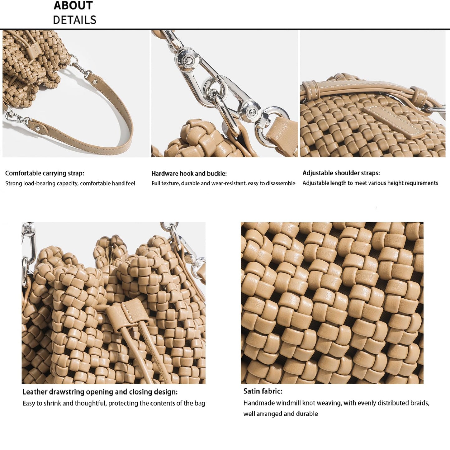 Hollow Bucket Tote Bag