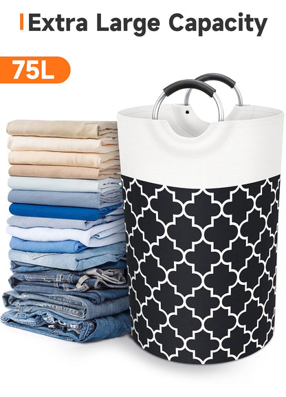 Collapsible Hamper Bag - Grey