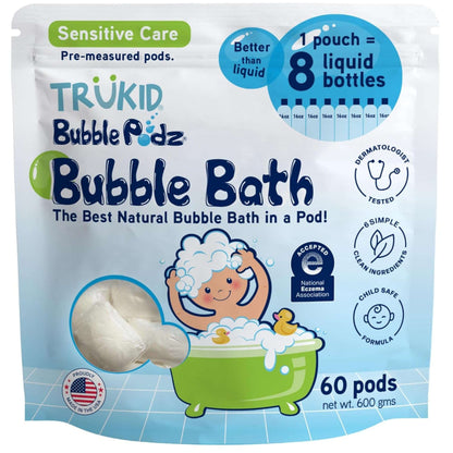 TruKid Bubble Podz: Gentle Lavender Bath Bombs