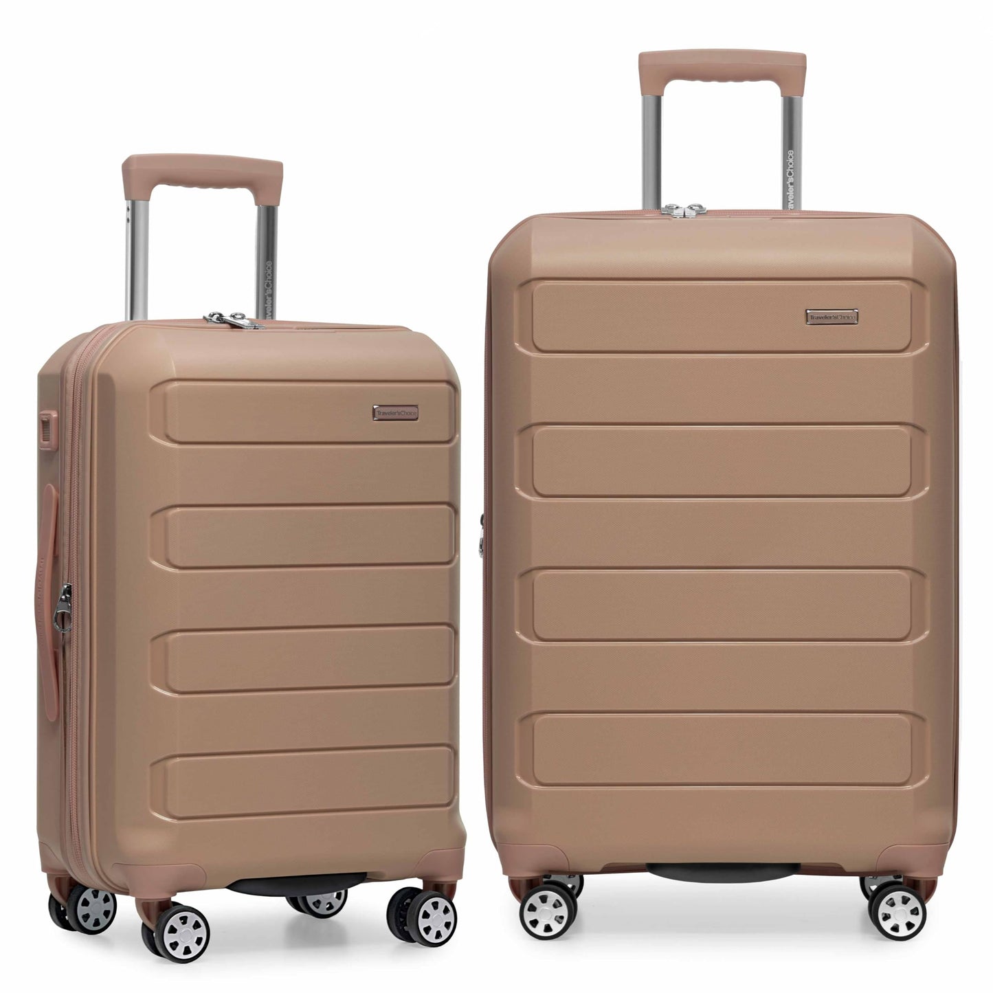 Traveler's Choice Indestructible 22 Spinner Carry-on