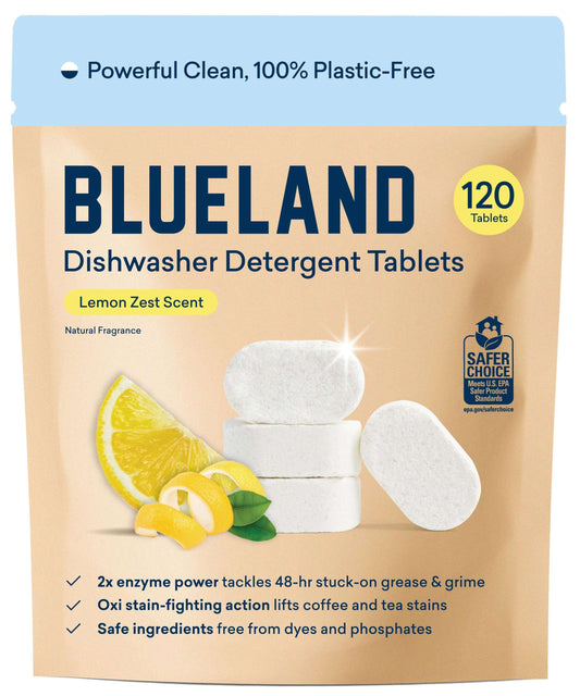 EcoClean Tabs: 60ct Plastic-Free Dishwasher Pods