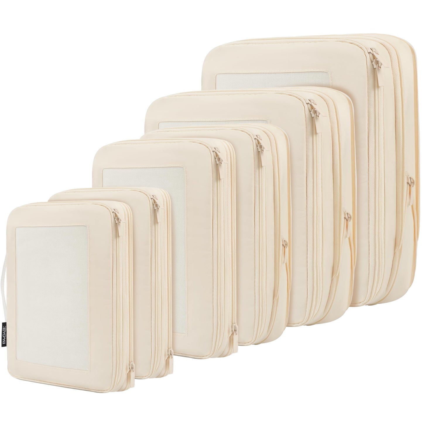 BAGAIL Expandable Travel Compression Cubes Set