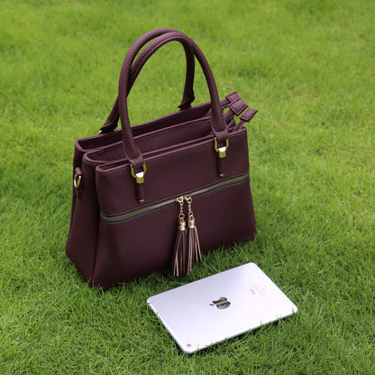 Luxe Leather Satchel & Crossbody Bags