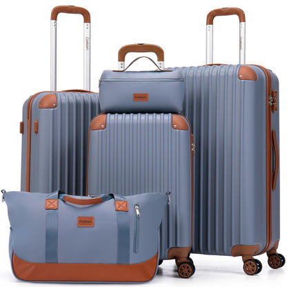 TravelPro 5-Piece Spinner Luggage Set