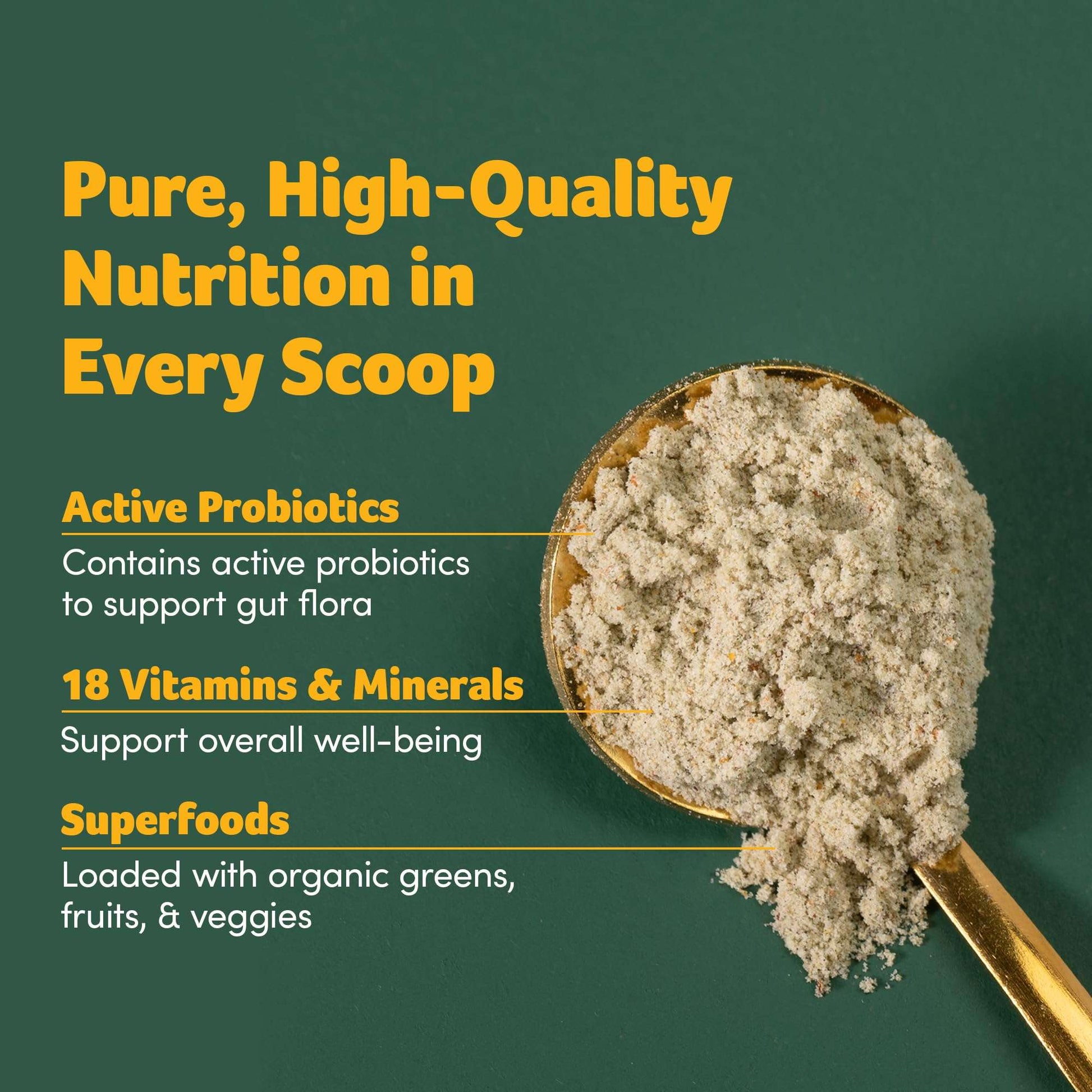 GreenBoost Superfood Smoothie Mix - Unflavored Bliss