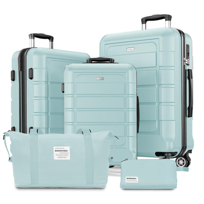 Expandable ShowKoo Suitcase - Durable & TSA Lock