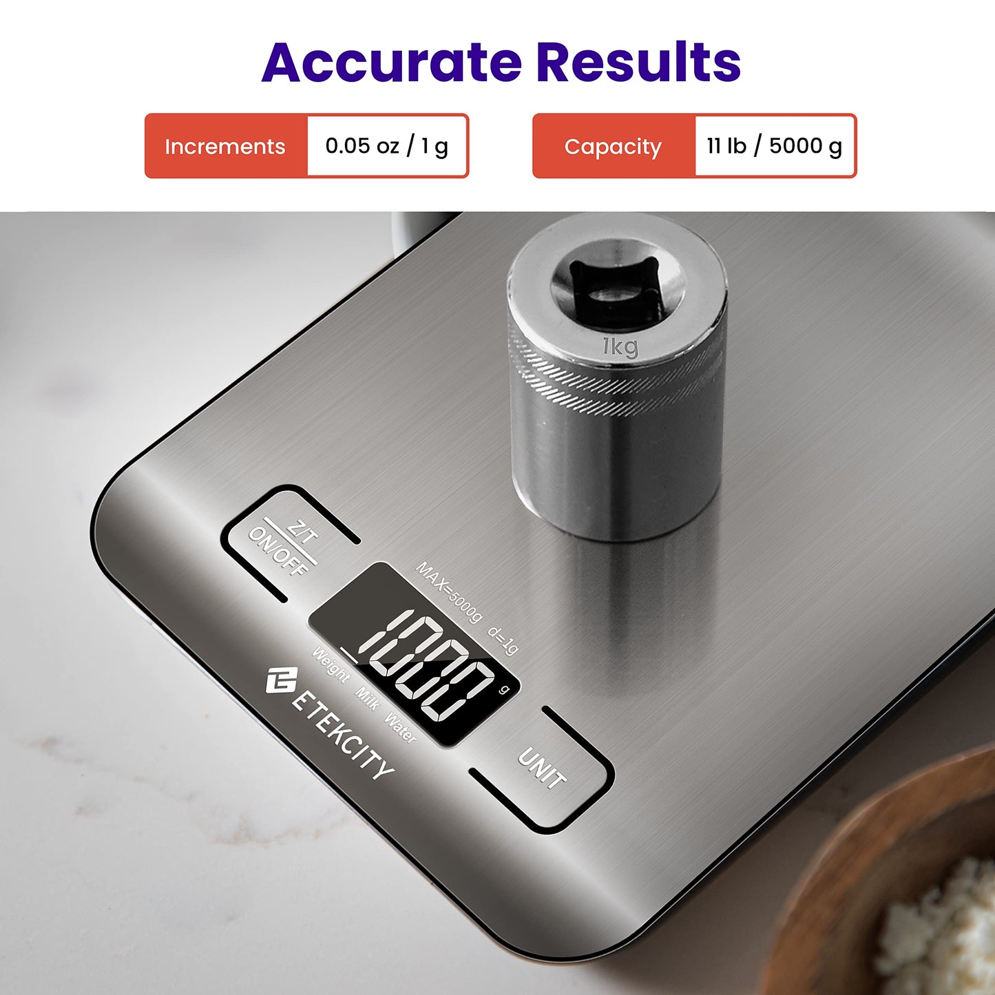 Etekcity Precision Scale: Grams & Ounces Master