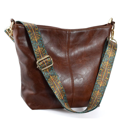 ChicHobo Vegan Leather Crossbody Bag with Strap