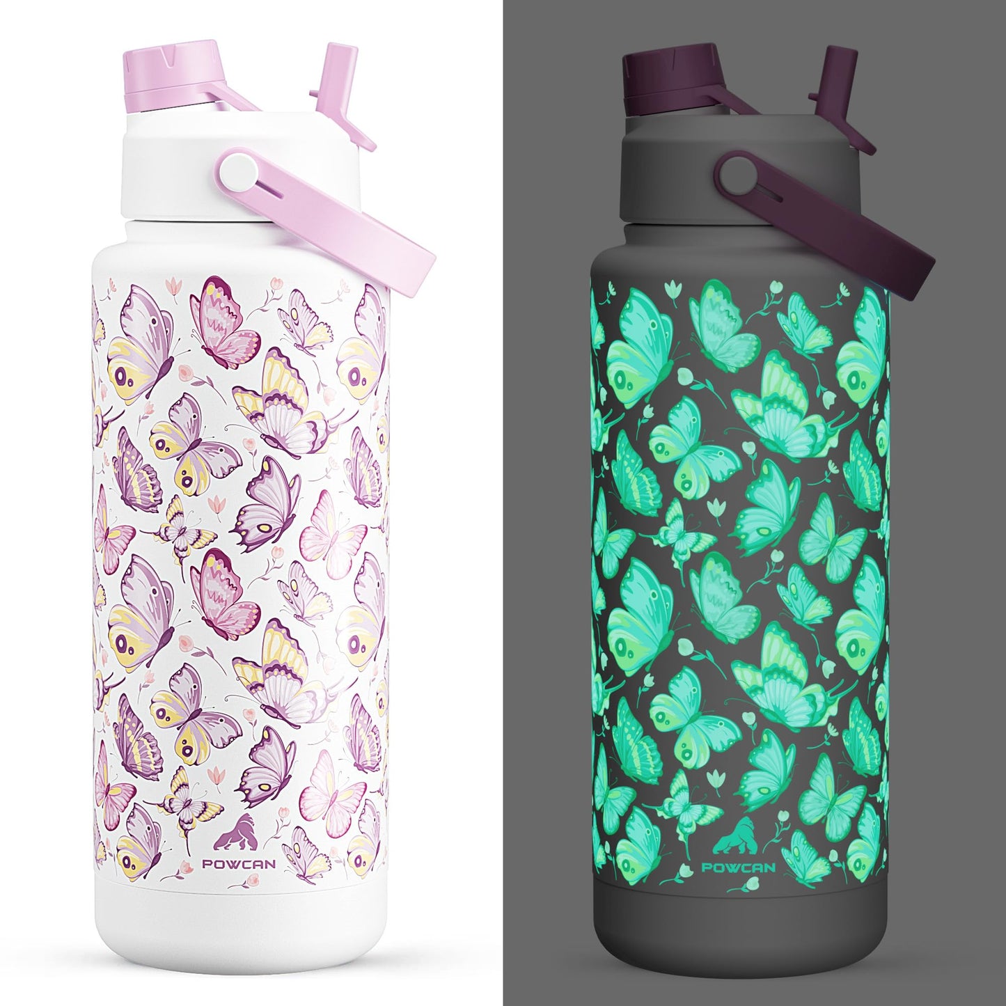 ChillKnight 26oz: Dual-Lid Leak-Proof Bottle