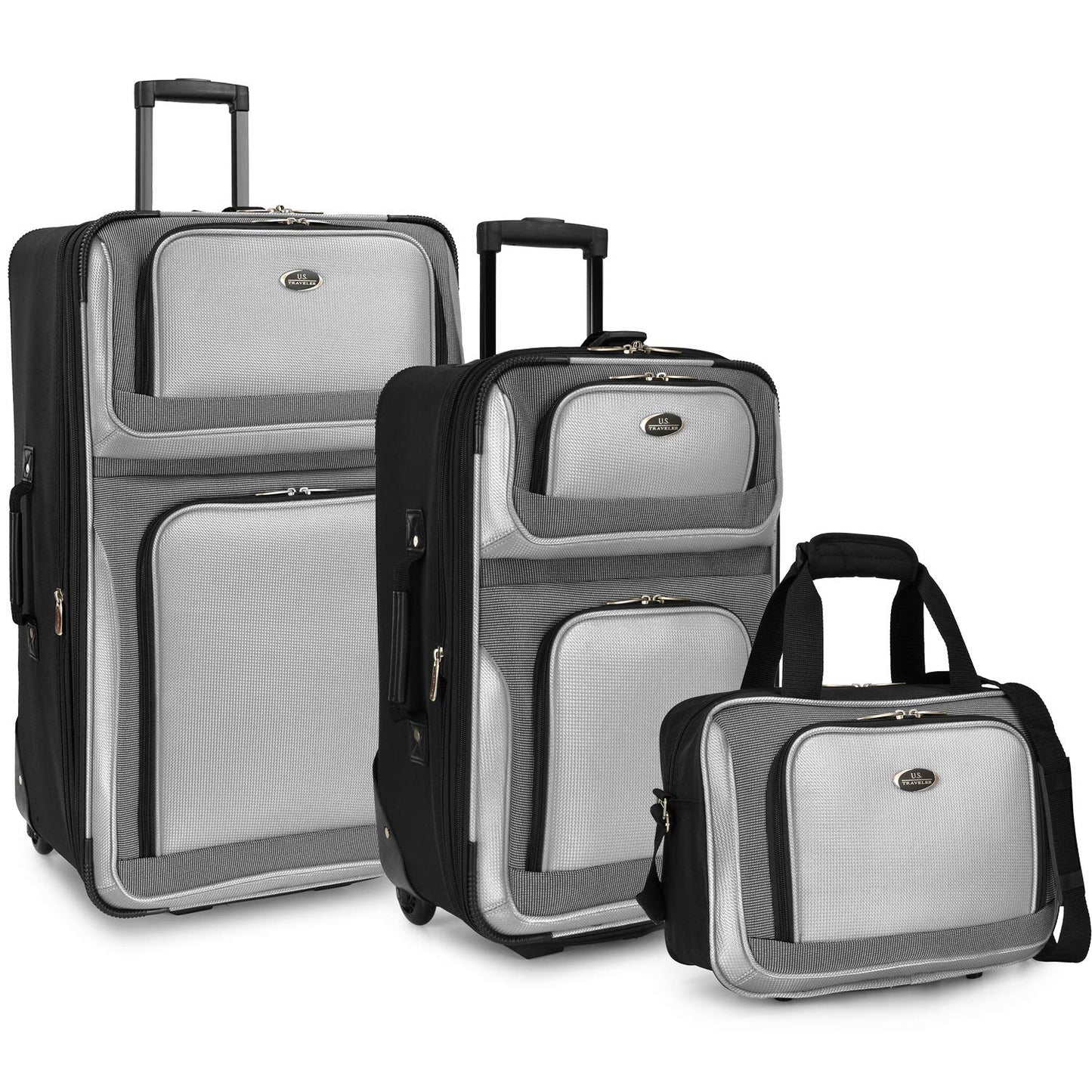 U.S. Traveler New Yorker Expandable Luggage Set