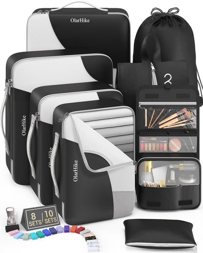 OlarHike Travel Cube Set - Cream Organizer & Gifts