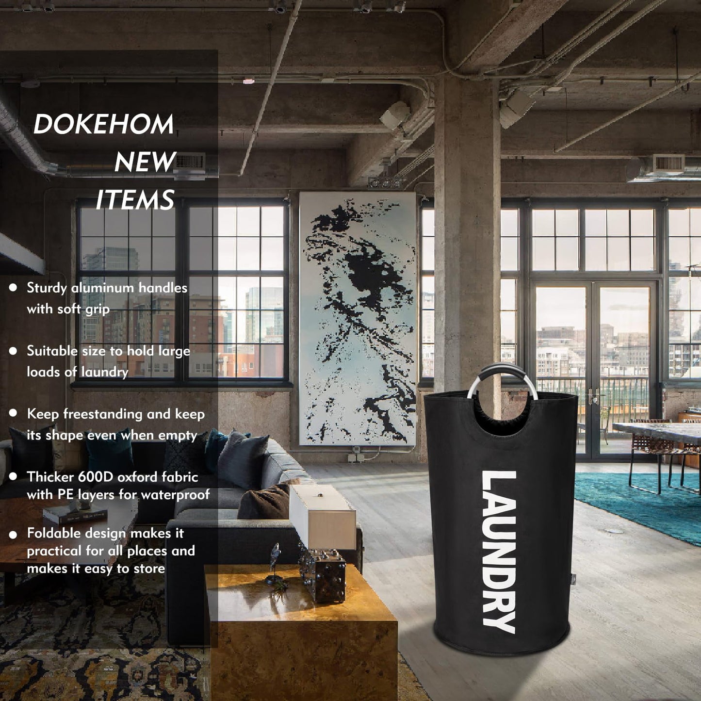 FoldAway Laundry Hamper