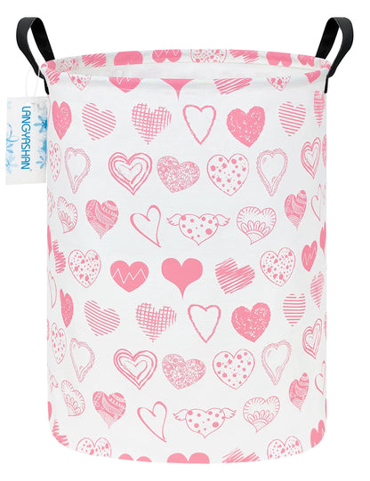 Collapsible Canvas Hamper by LANGYASHAN