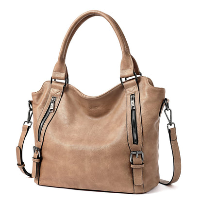 CLUCI Eco Luxe Vegan Leather Tote Bag
