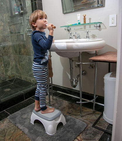 Nuby Gray Step Up Stool for Kids