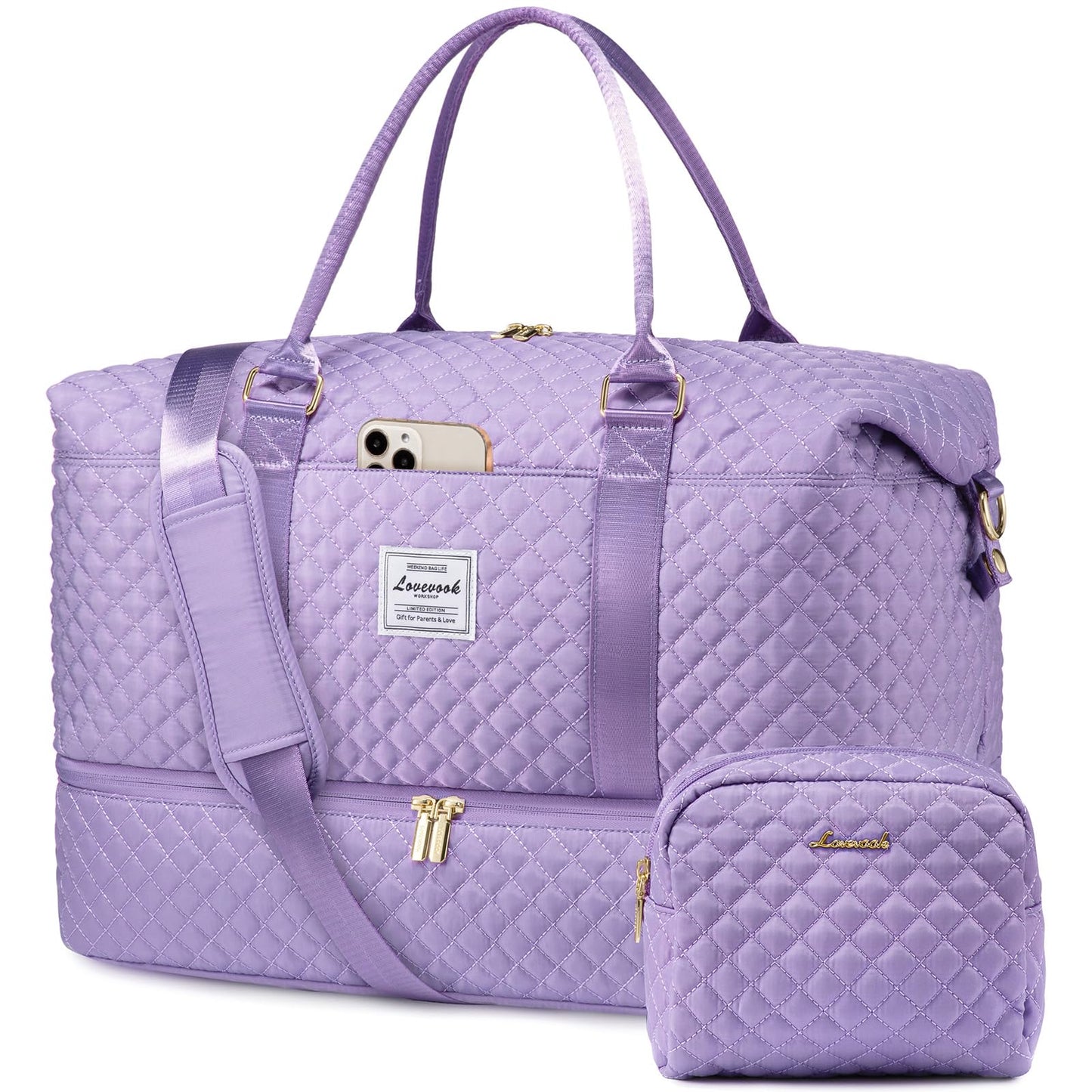 LOVEVOOK All-in-One Duffle: Travel & Gym Ready