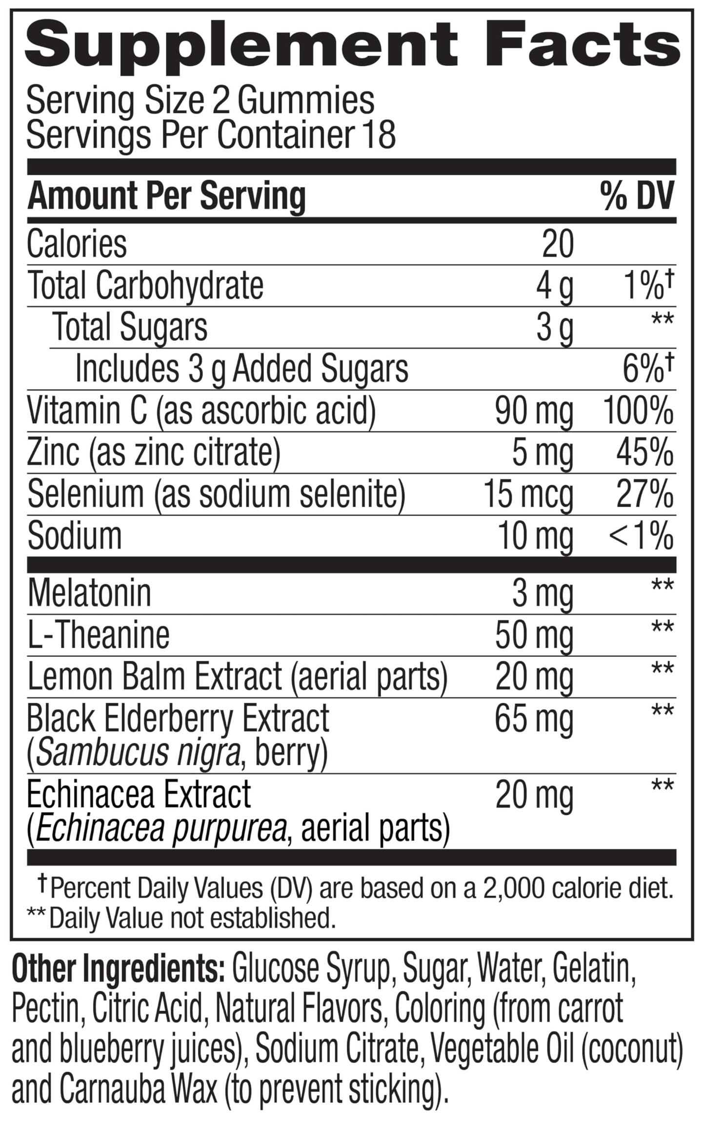 Berry Sleep & Immunity Boost Gummies