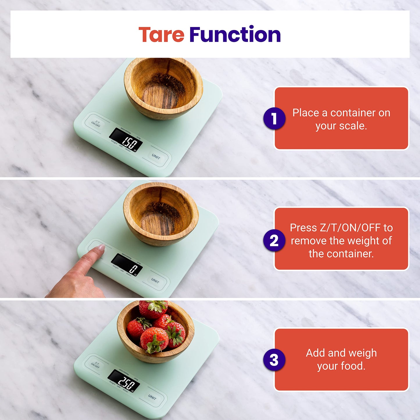 Etekcity Precision Scale: Grams & Ounces Master